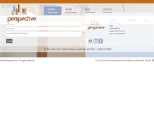 Tablet Screenshot of perspective-inc.com